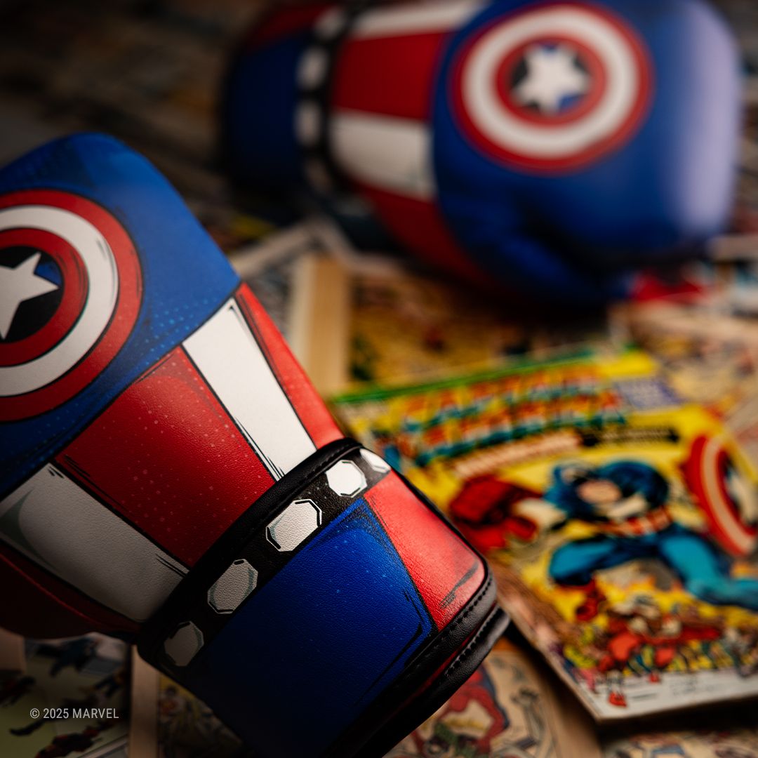 Hayabusa Boxhandschuhe Captain America - Rot/Weiß/Blau