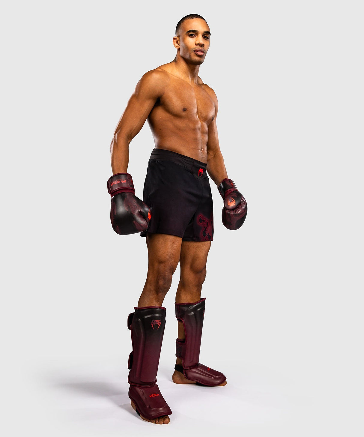 Venum MMA Shorts Spectre - Schwarz/Rot