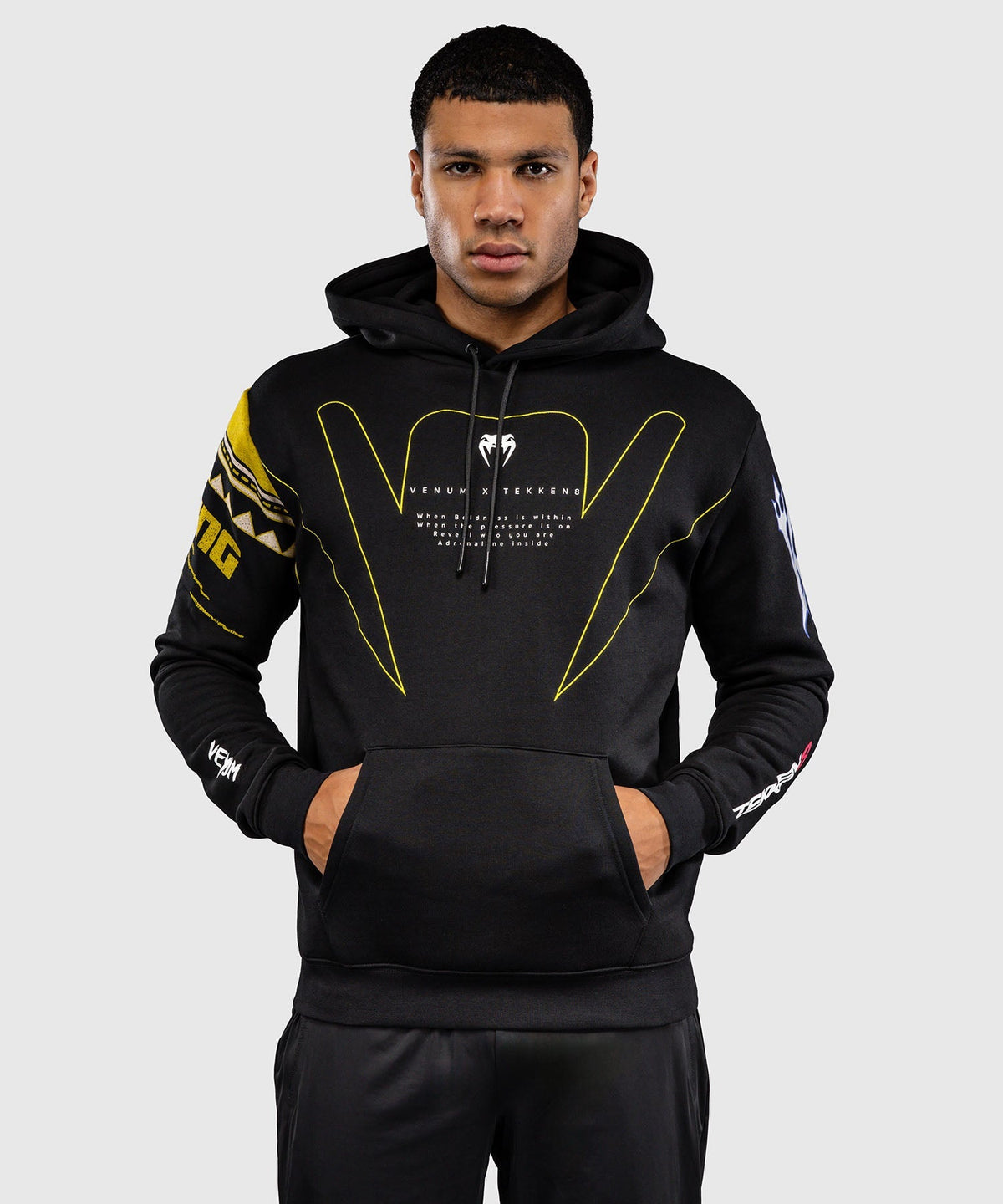 Venum Hoodie x TEKKEN 8 King - Schwarz/Gelb