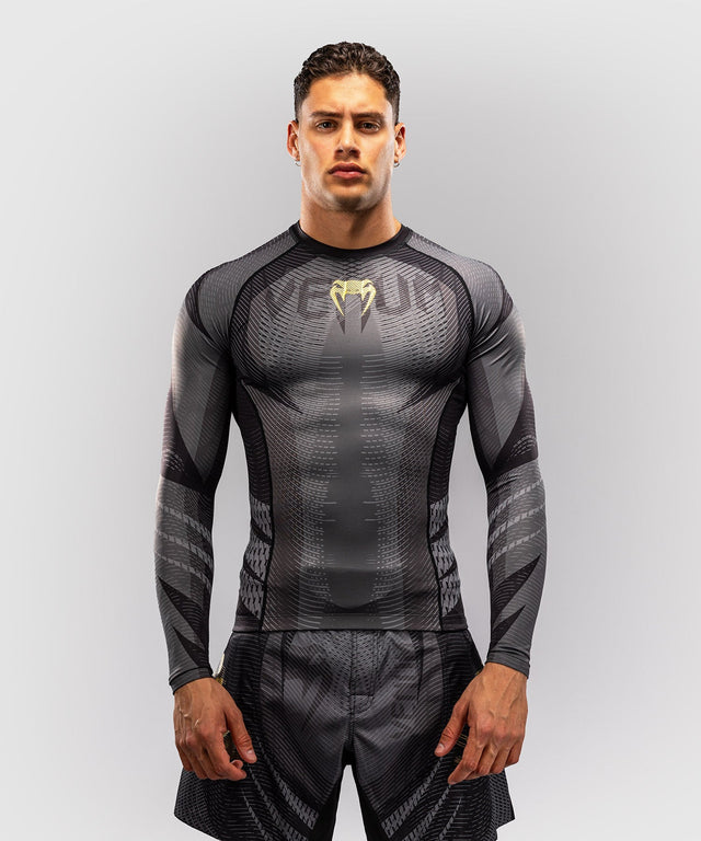 Venum Rashguard Galactic 3.0 Lange Ärmel - Schwarz/Gold