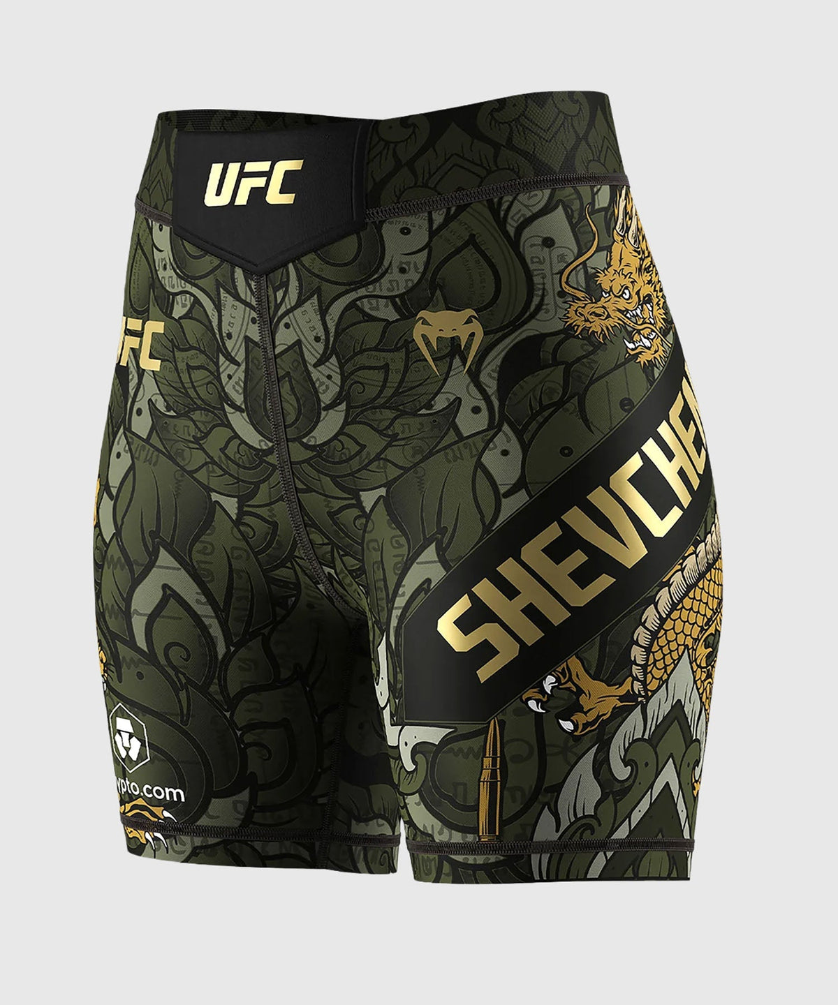 Venum UFC Kompressionsshorts Valentina Shevchenko - Grün