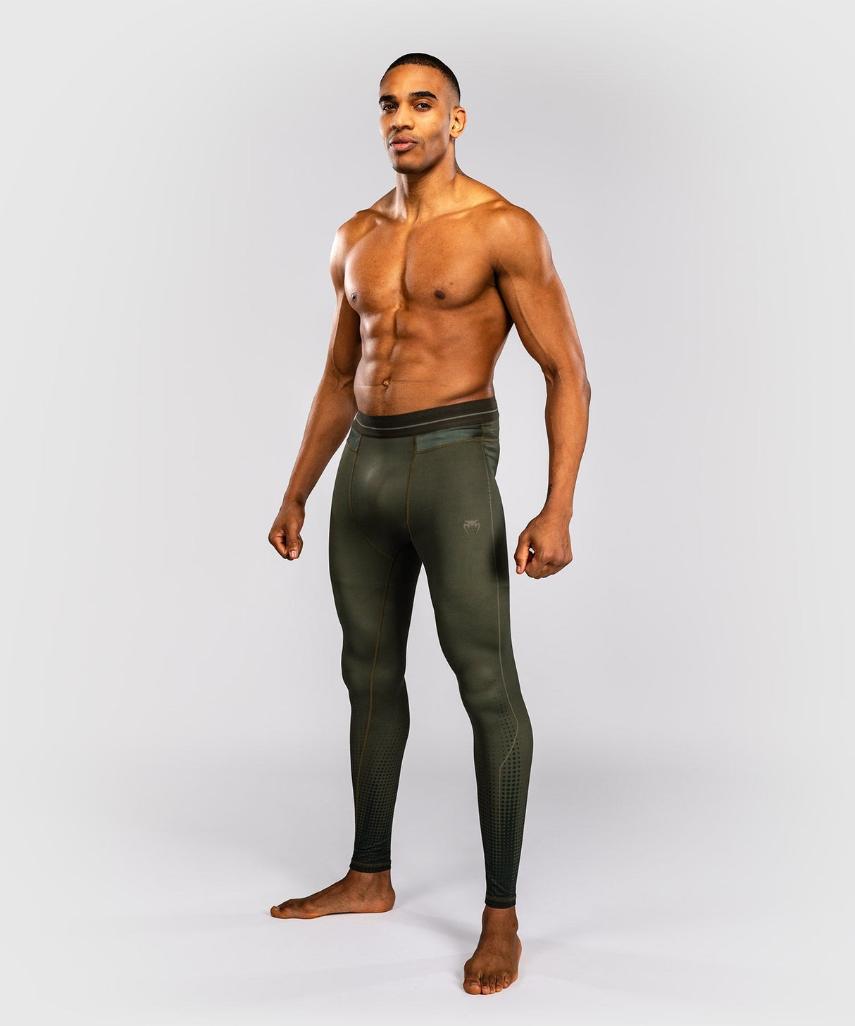 Venum Kompressionshose Stealth - Khaki/Armeegrün