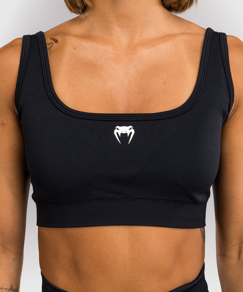 Venum Sculpt Long Sport-BH – Schwarz