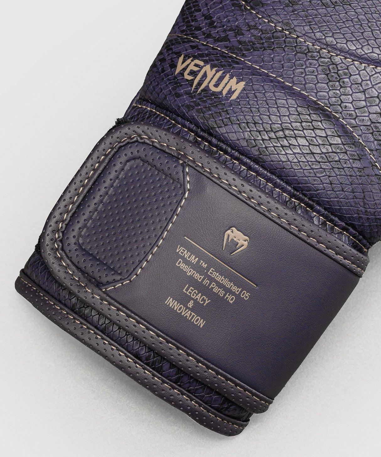 Venum Boxhandschuhe Impact Evo Scales - Dunkelviolett