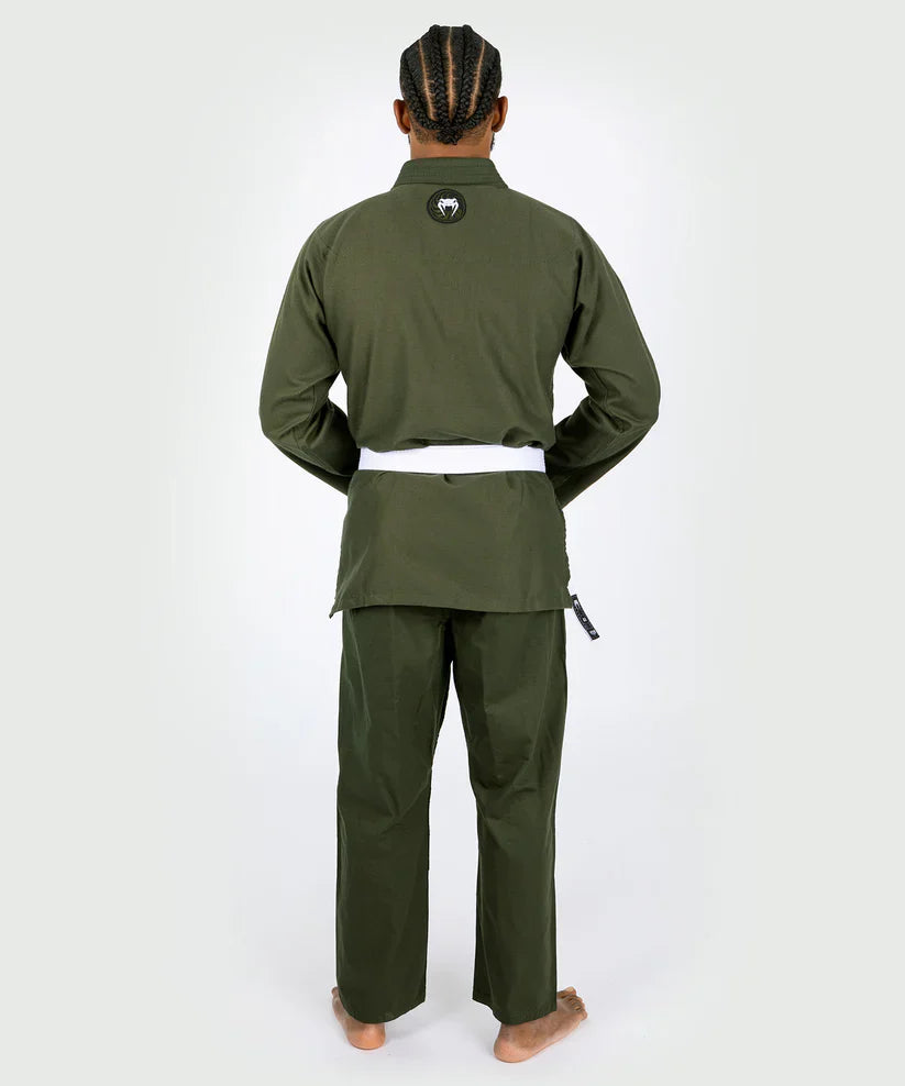 Venum BJJ Gi First - Khaki Grün - inkl. weißem Gürtel