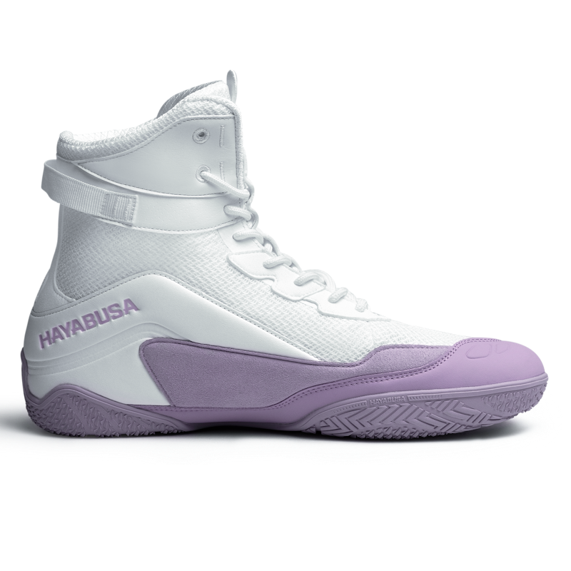 Hayabusa Boxschuhe Talon - Weiss/Lavendel