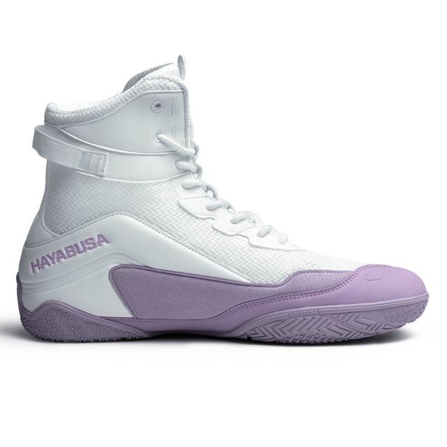 Hayabusa Boxschuhe Talon - Weiss/Lavendel