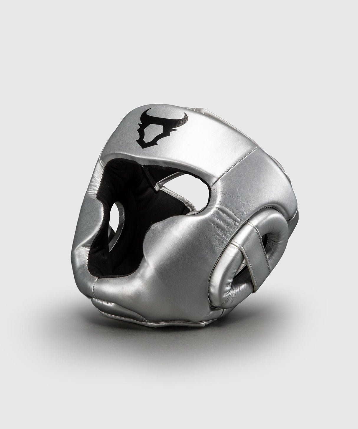 Ringhorns Charger Kopfschutz Silber/Schwarz - Seitenansicht