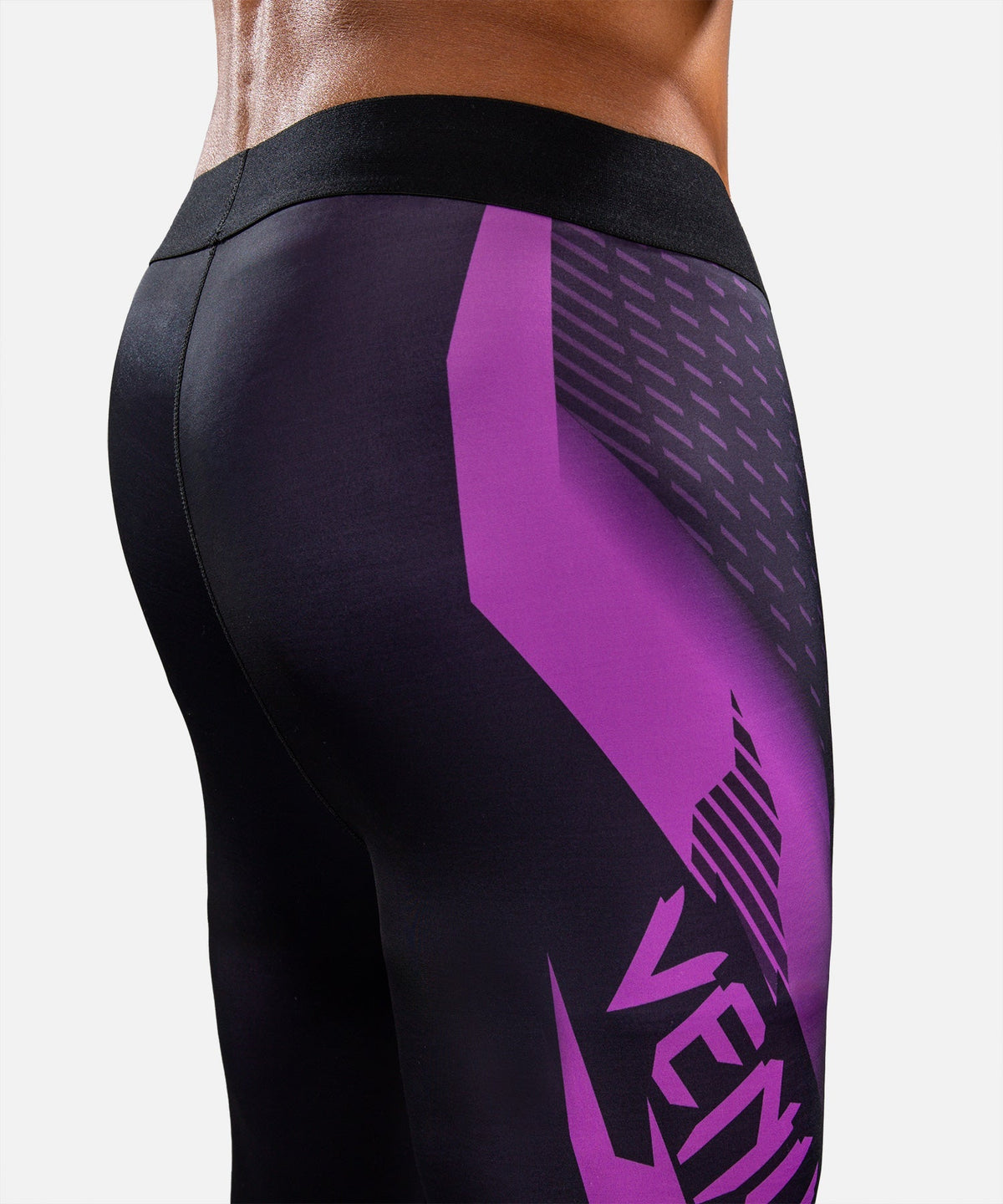 Venum Kompressionshose No-Gi 6.0 – Schwarz/Lila