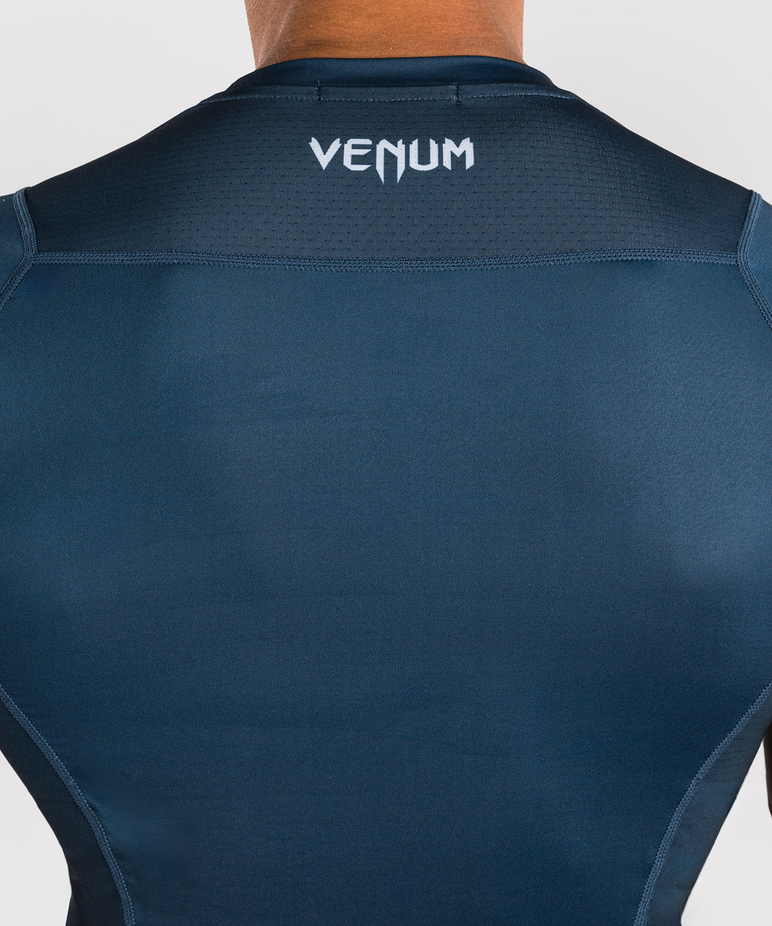 Venum No Gi Rashguard Kurzarm – Blau