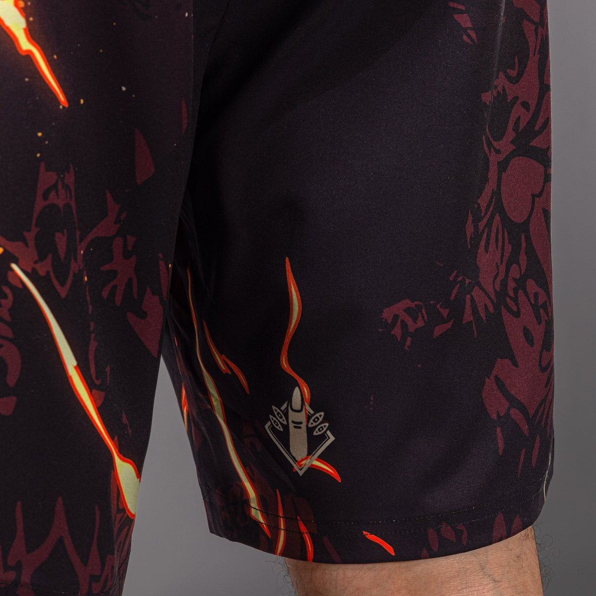 Venum Trainingsshorts Sukuna - Schwarz/Hellbeige