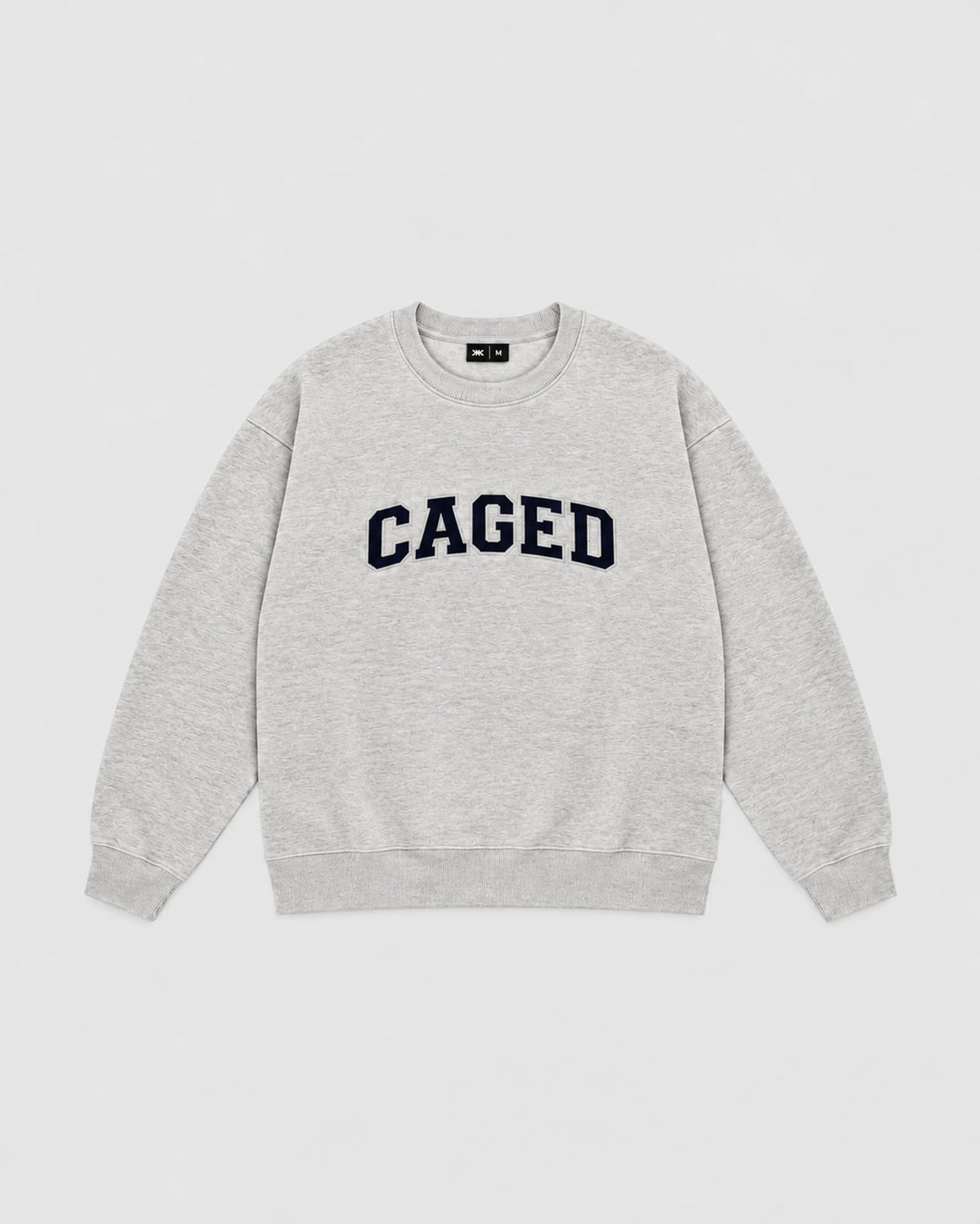 Caged Sweater Varsity - Grau meliert