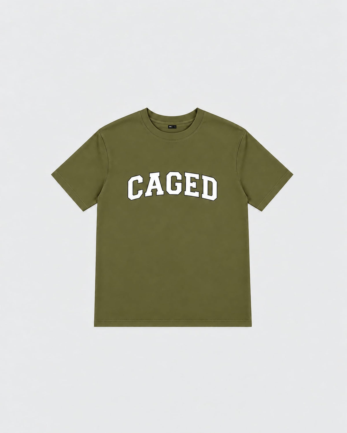 Caged T-Shirt Varsity - Khaki