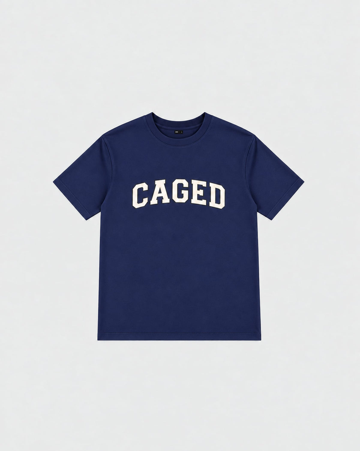 Caged T-Shirt Varsity - Navy