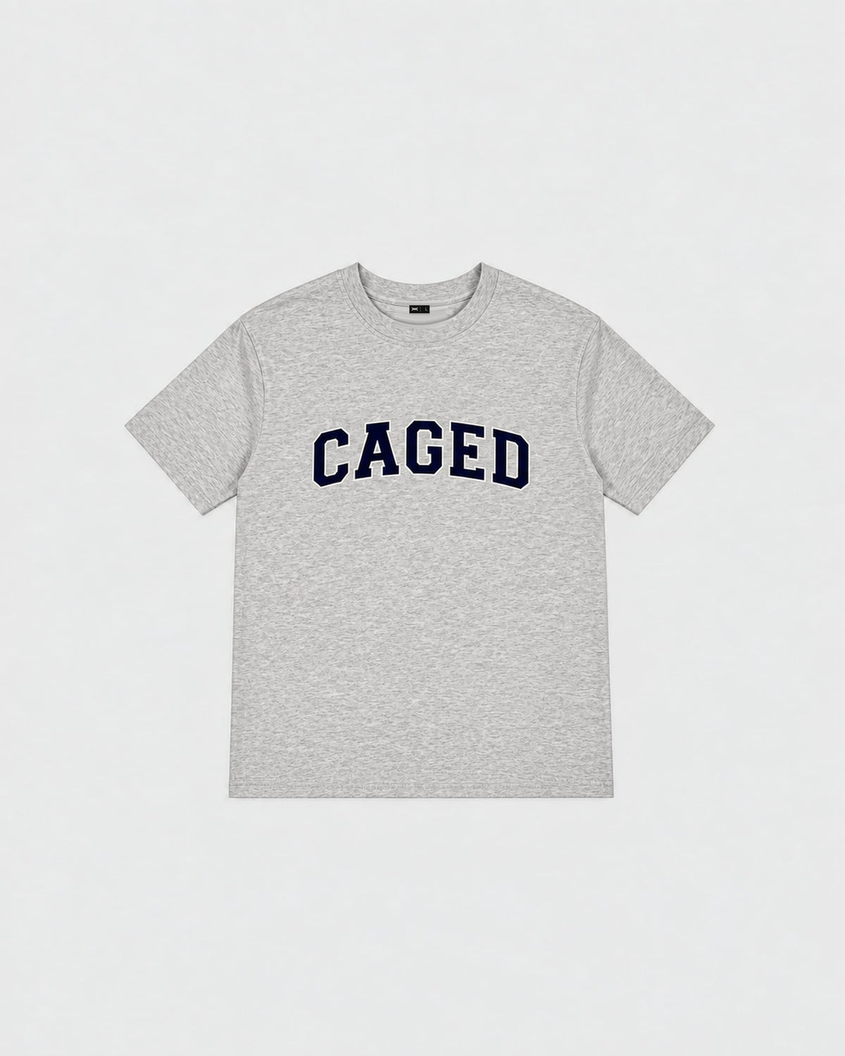 Caged T-Shirt Varsity - Grau Melange