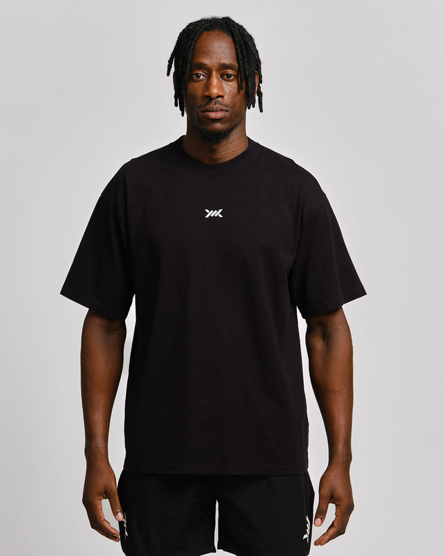 Caged T-Shirt „CBU” – Schwarz