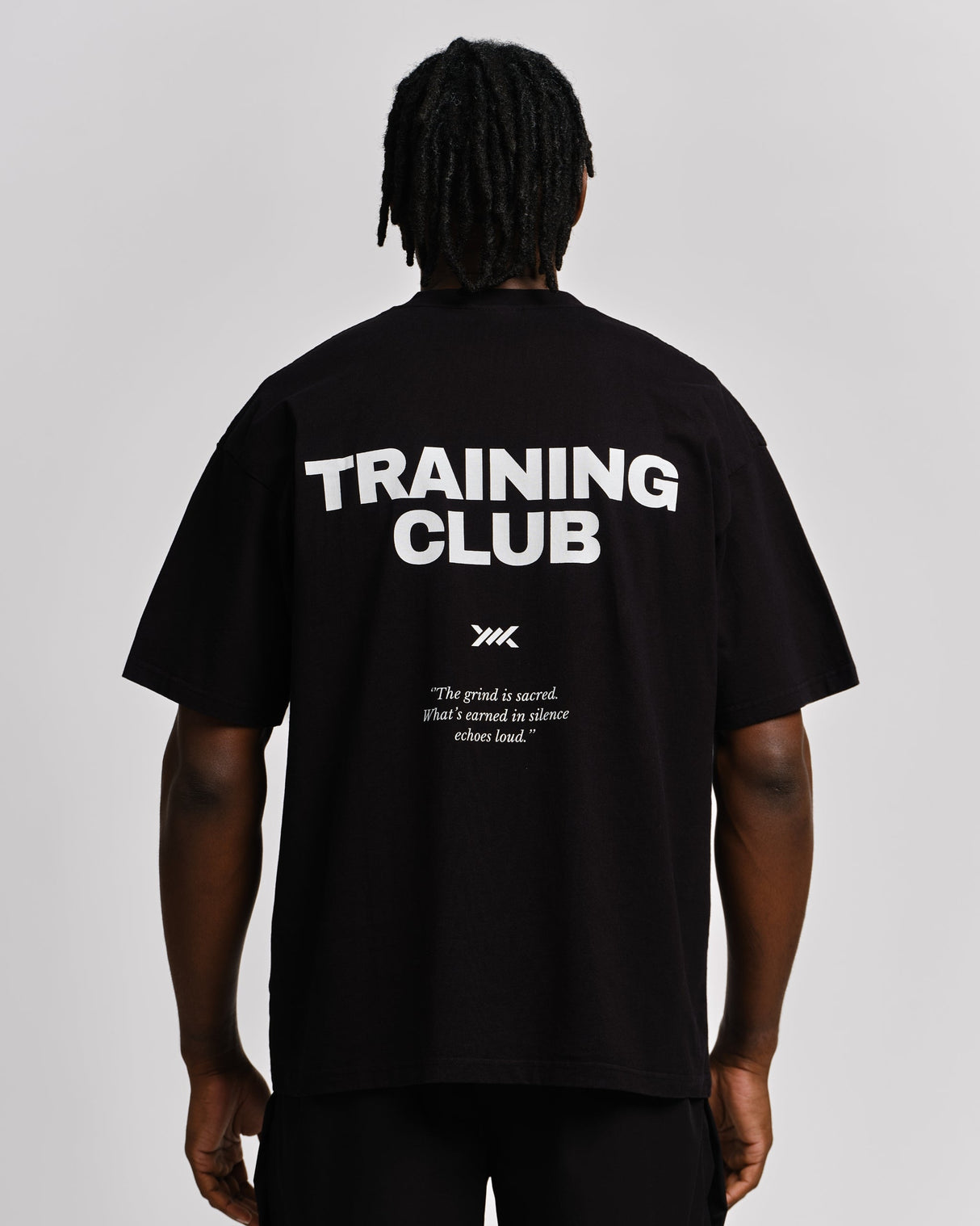 Caged T-Shirt Training Club – Schwarz