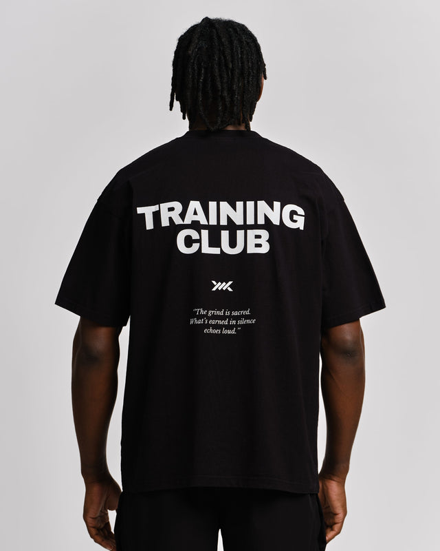 Caged T-Shirt Training Club – Schwarz