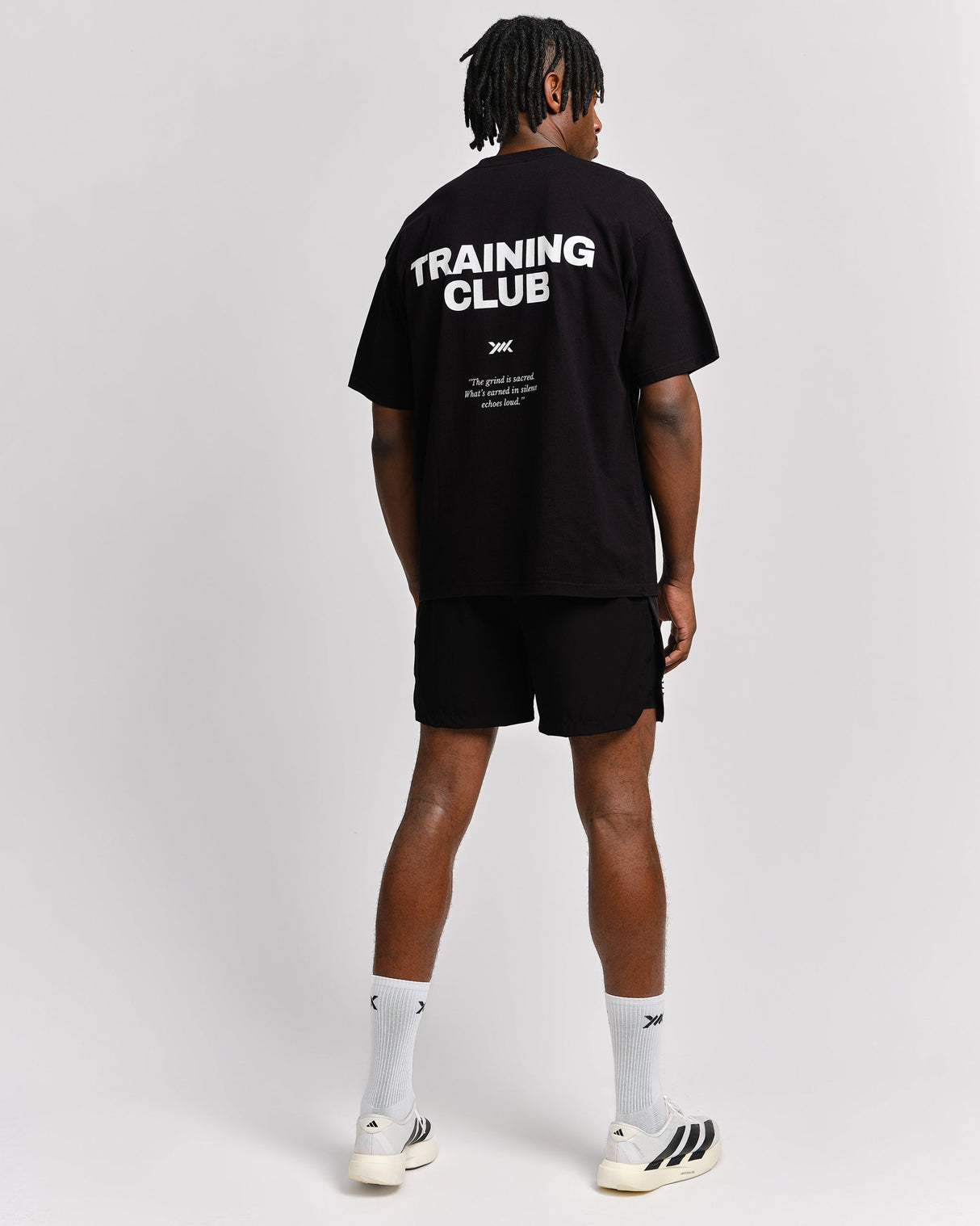 Caged T-Shirt Training Club – Schwarz