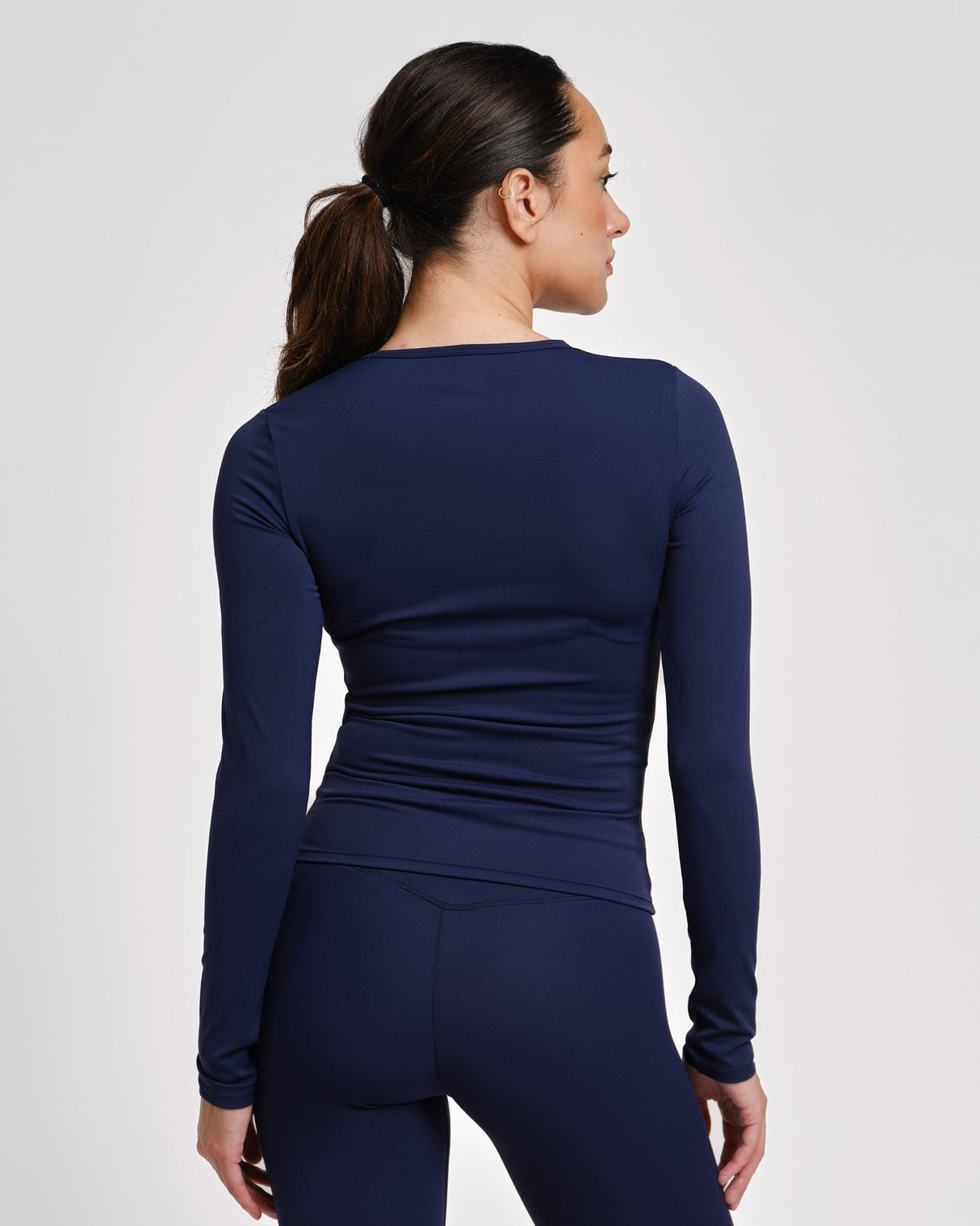 Caged Long Sleeves Aspire – Marineblau