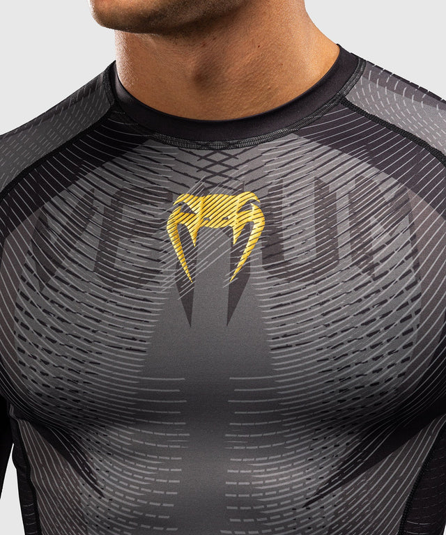 Venum Rashguard Galactic 3.0 Lange Ärmel - Schwarz/Gold