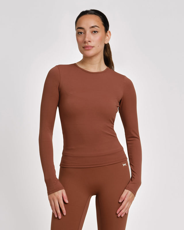Caged Long Sleeves Aspire - Mokka