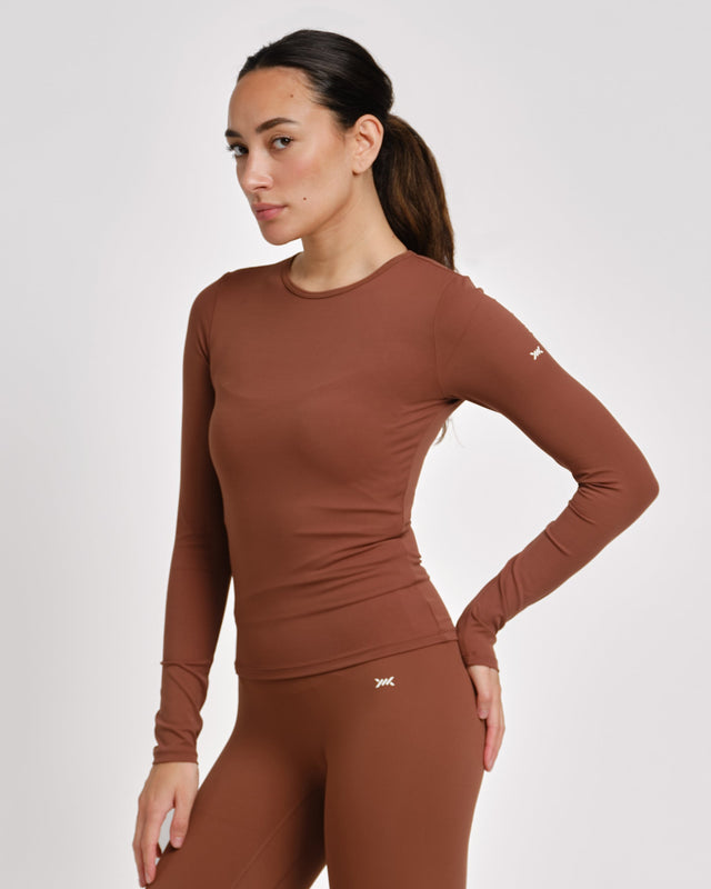Caged Long Sleeves Aspire - Mokka