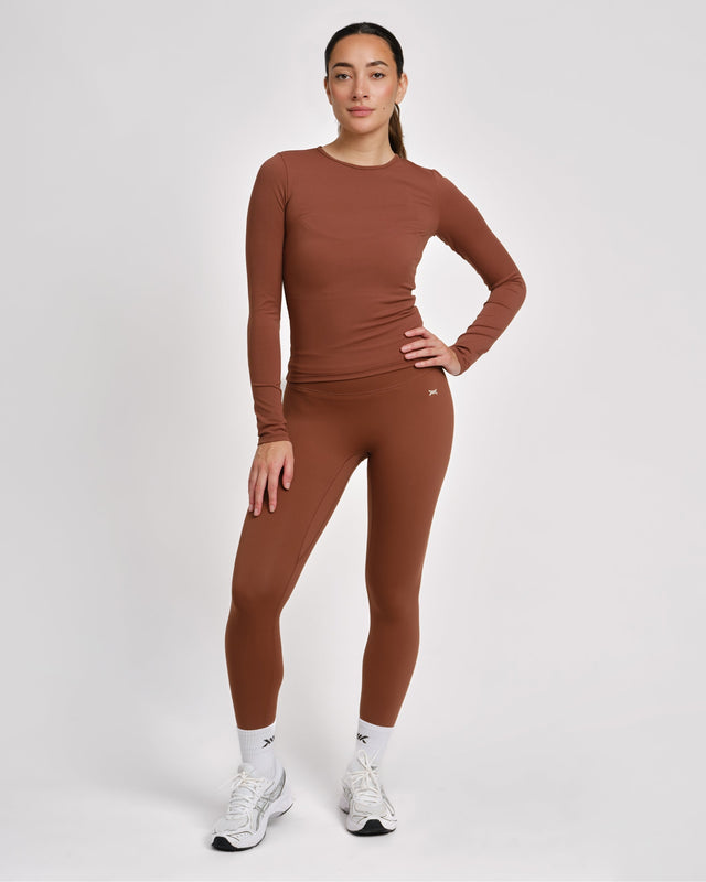 Caged Long Sleeves Aspire - Mokka