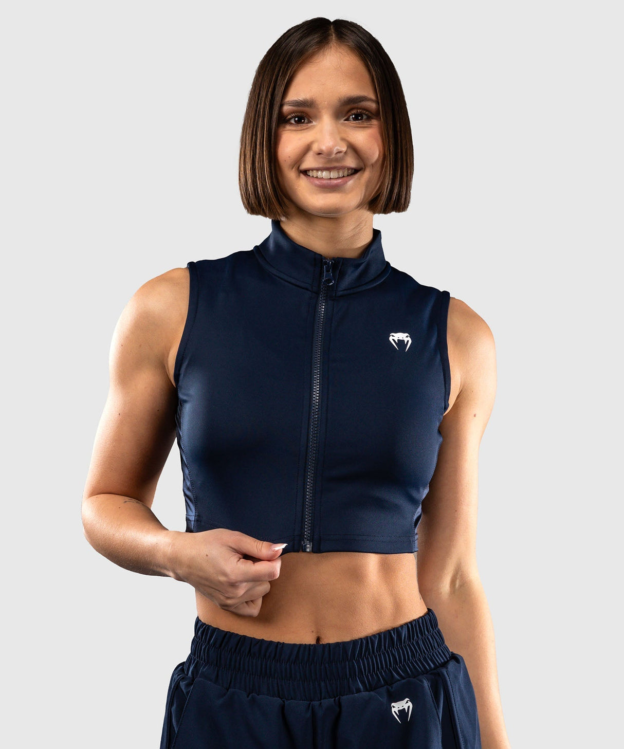 Venum Crop Top Sculpt Shape Damen - Marineblau