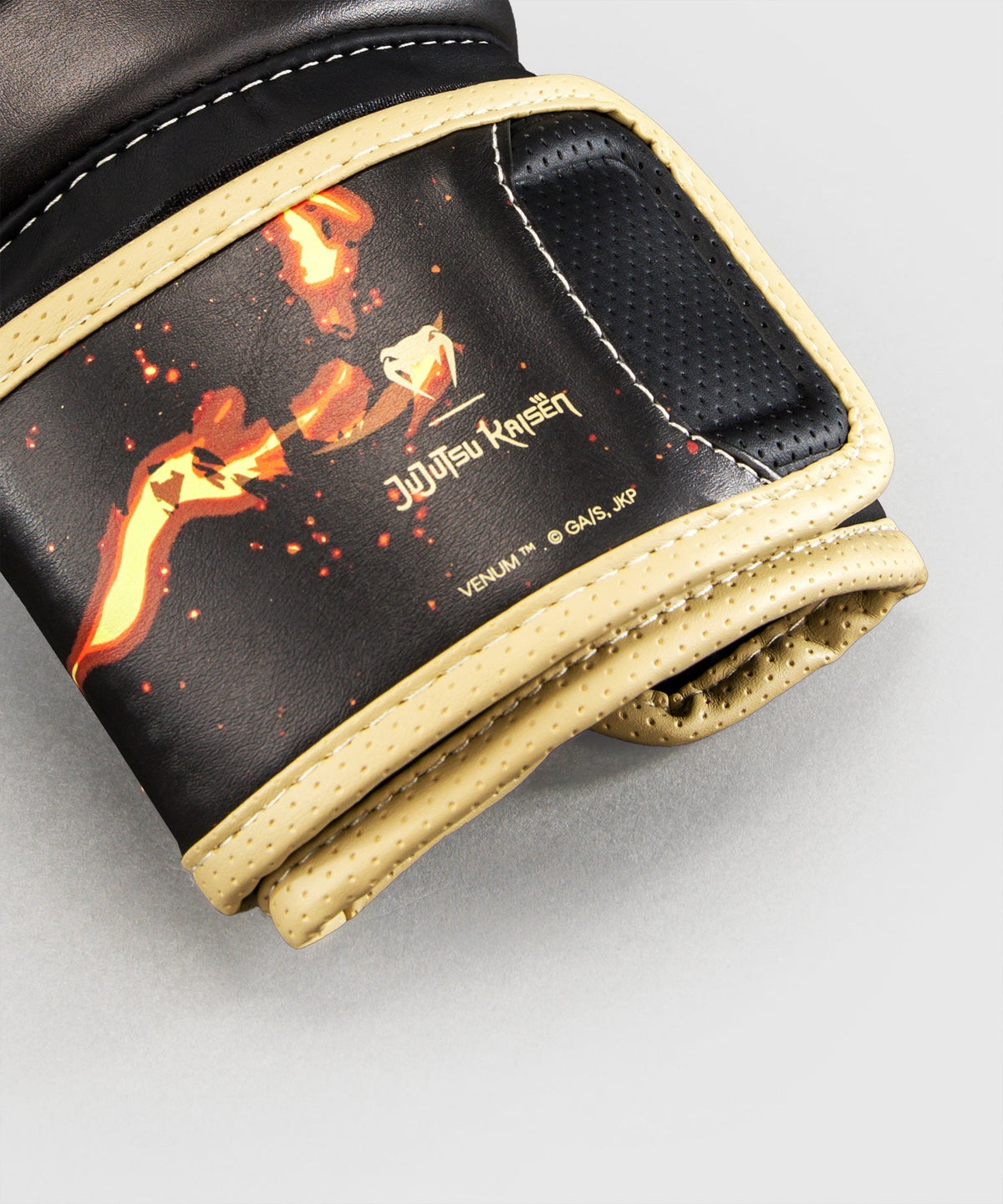 Venum Boxhandschuhe Jujutsu Kaisen x Sukuna Impact Evo - Schwarz/Beige