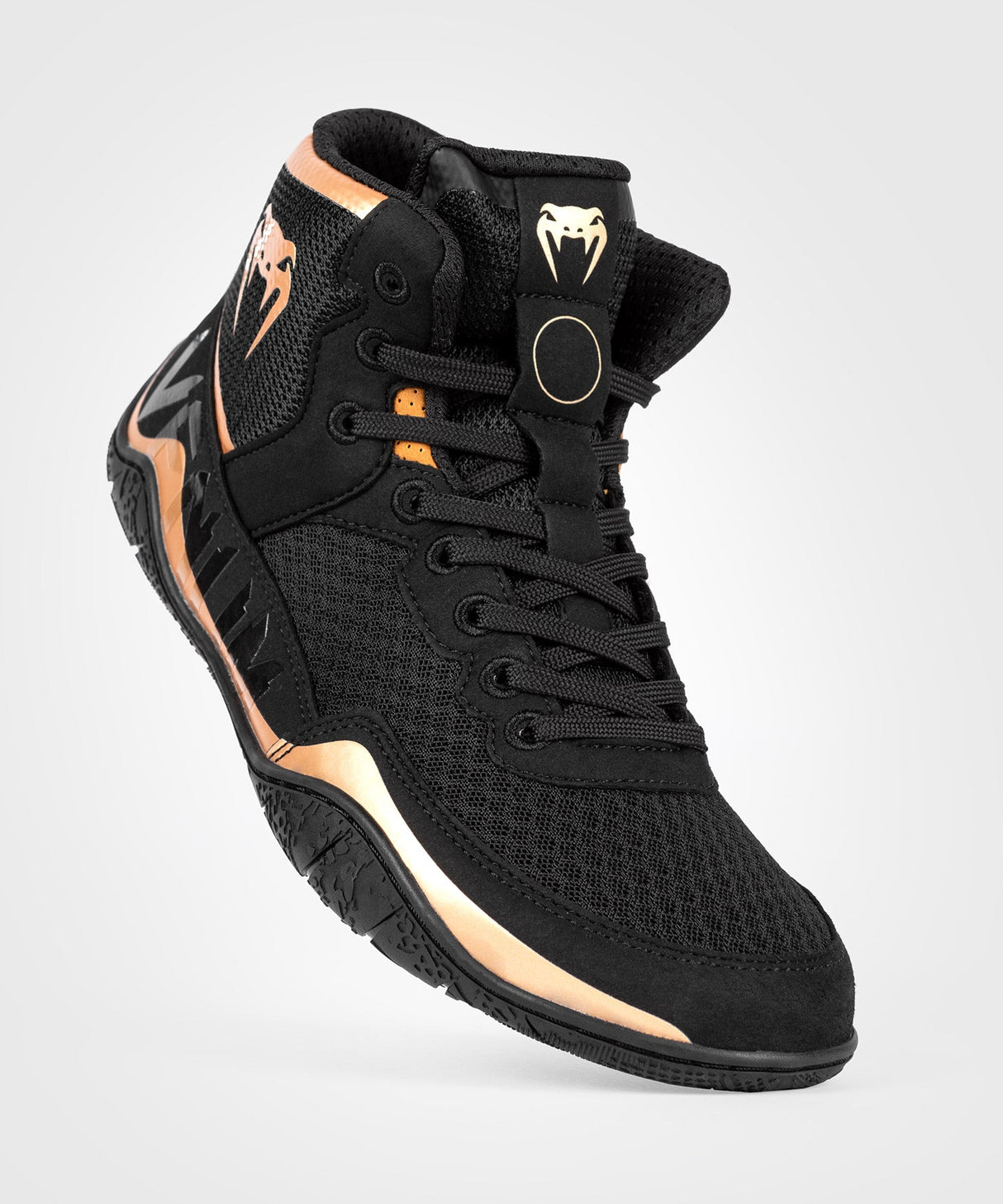 Venum Ringerschuhe Elite - Schwarz/Bronze