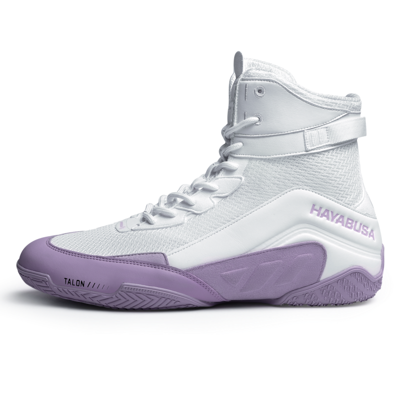 Hayabusa Boxschuhe Talon - Weiss/Lavendel