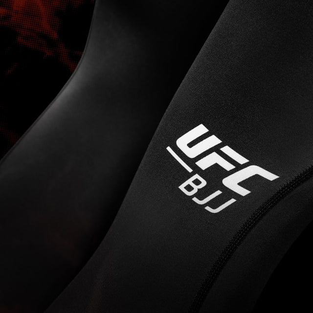 Hayabusa x UFC BJJ Leggings Damen - Schwarz/Rot