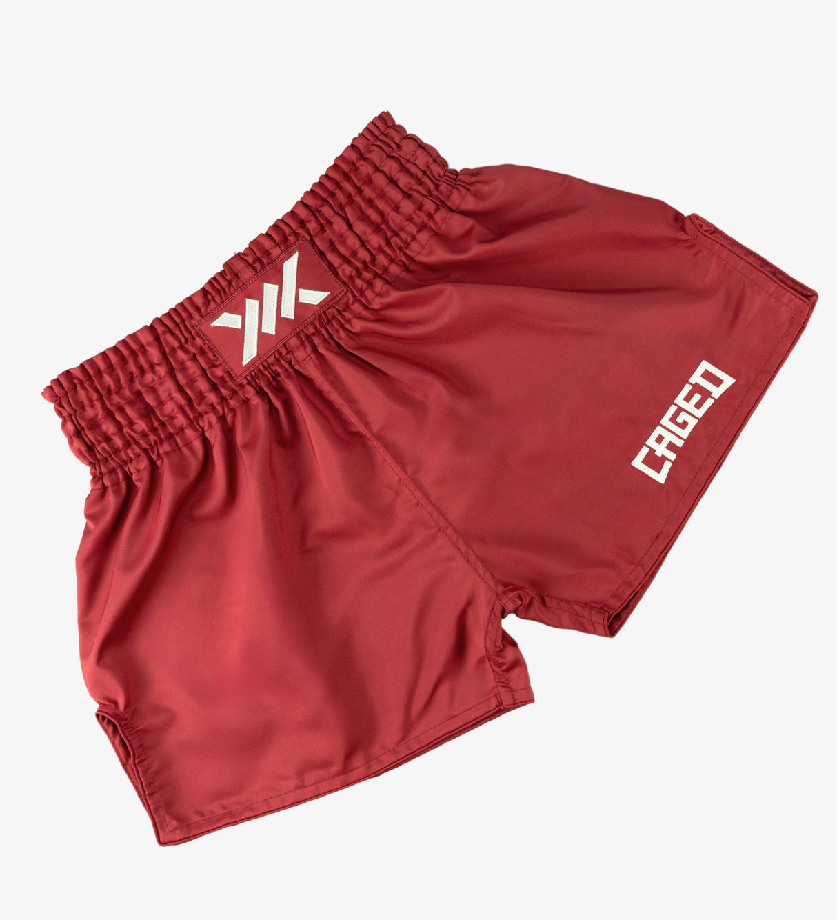 Caged Classic Muay Thai Shorts – Rot