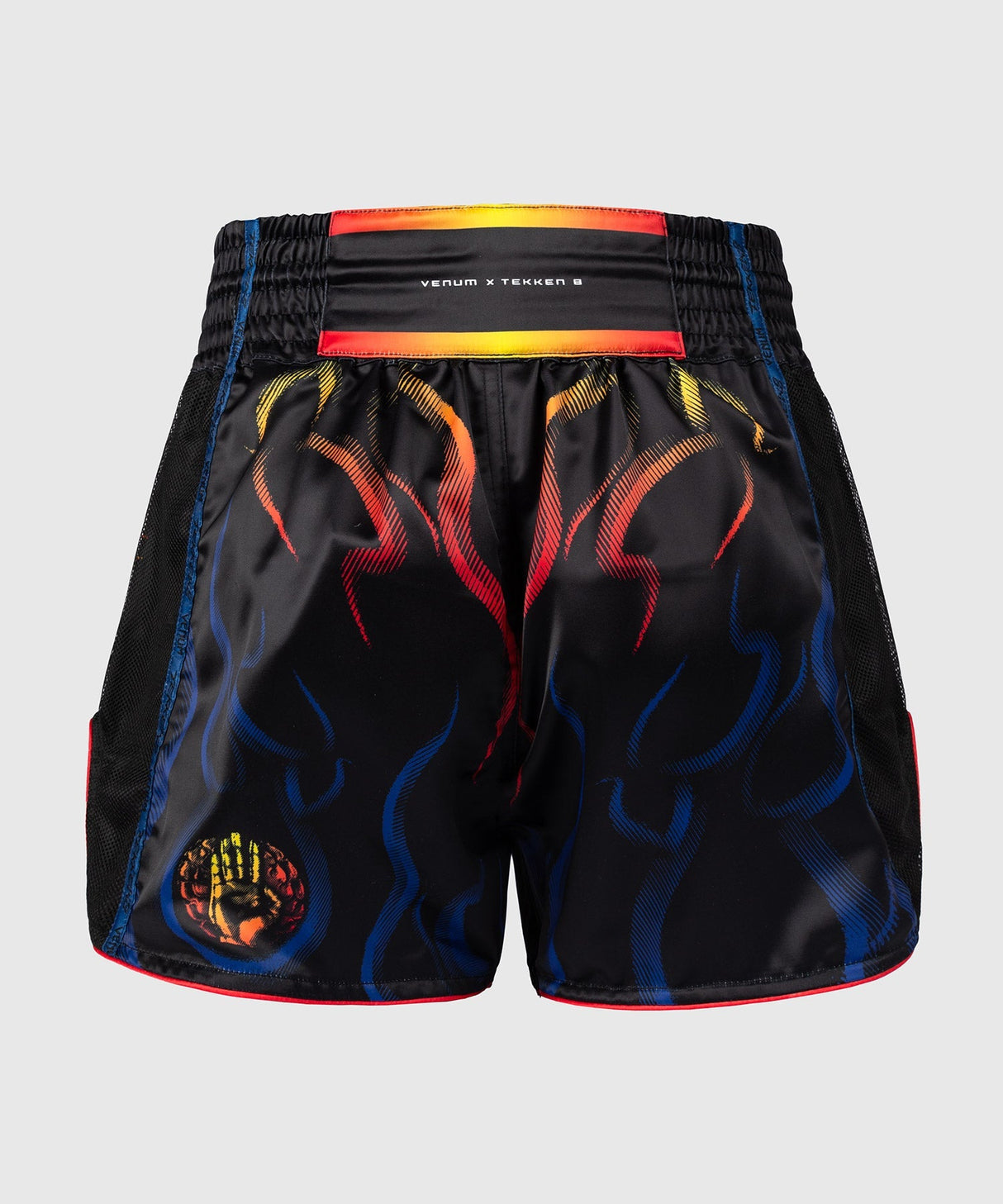 Venum Muay Thai Short TEKKEN 8 Yoshimitsu - Schwarz/Orange - Foto 4
