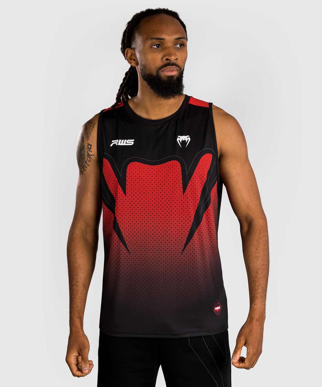 Venum x RWS 2.0 Dry-Tech Tank Top – Schwarz/Rot