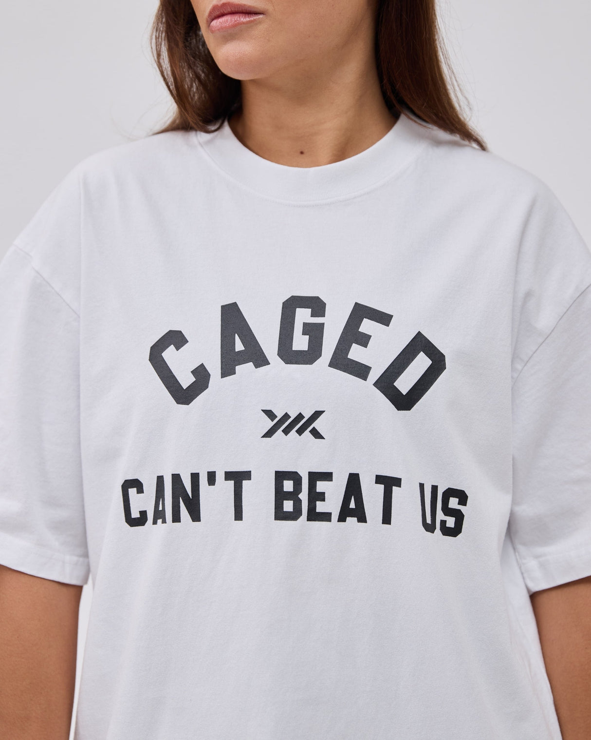 Caged Club T-shirt - Weiss