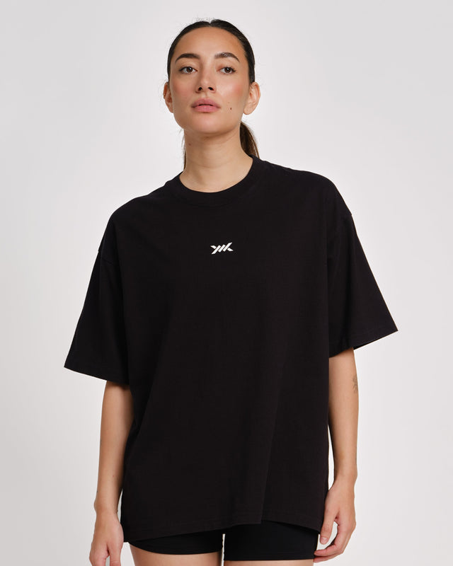 Caged T-Shirt „CBU” – Schwarz