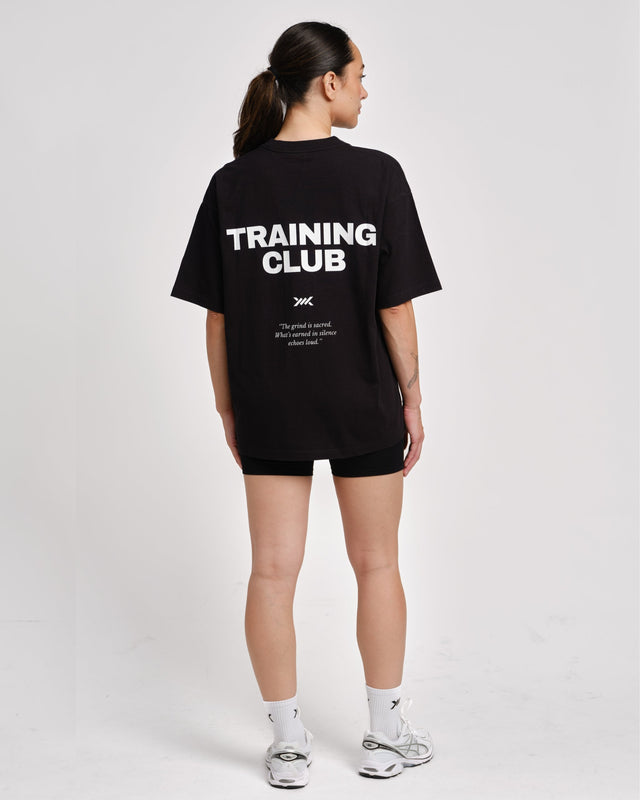 Caged T-Shirt Training Club – Schwarz