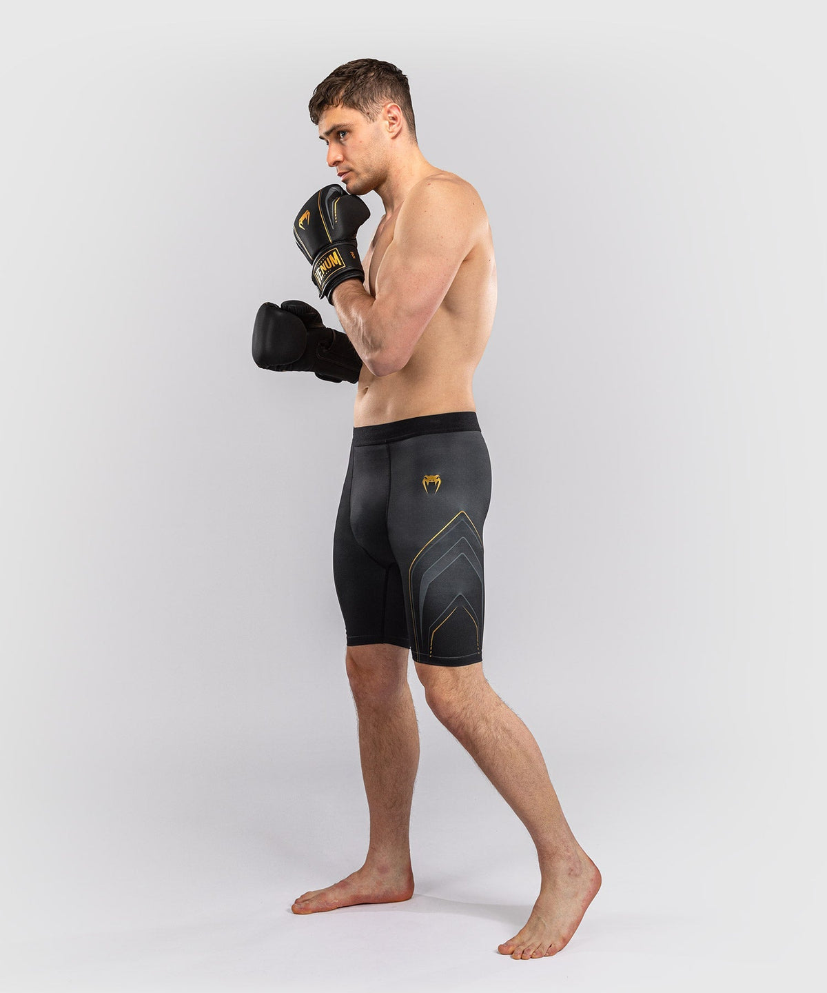 Venum Kompressionshose Streamline - Schwarz/Gold