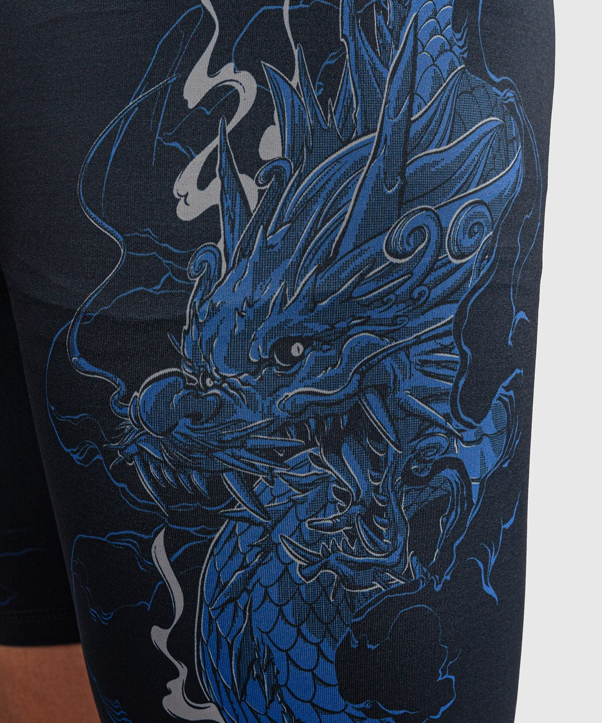 Venum Kompressionshose Thunder Dragon - Schwarz/Königsblau
