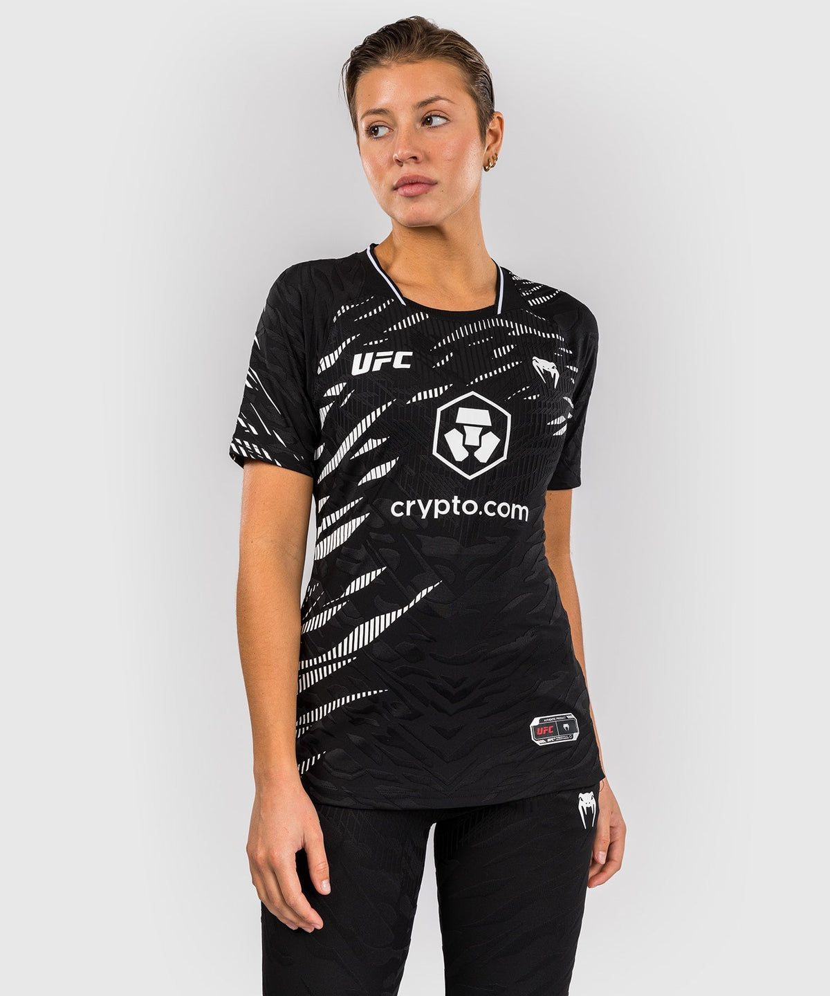 Venum UFC T-Shirt Fusion Fight Night Damen - Schwarz