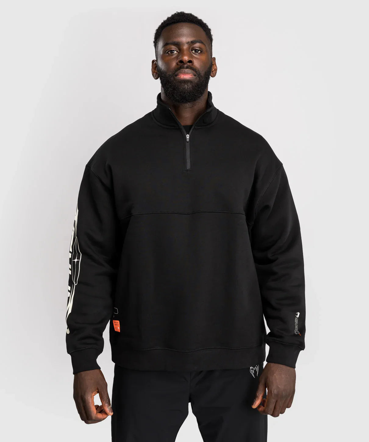 Venum Half-Zip Jacket Eclipse – Schwarz