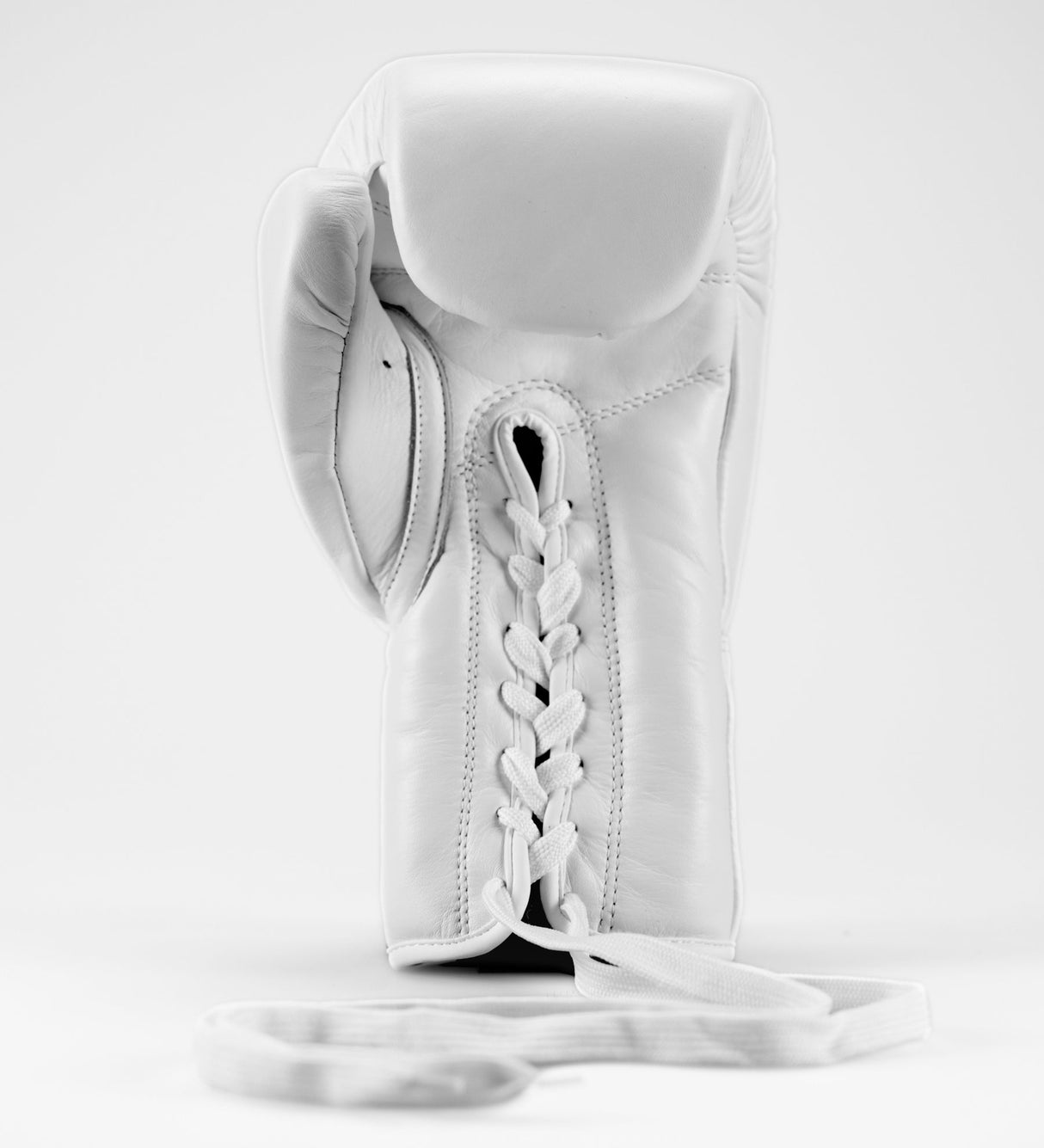 Caged Boxhandschuhe 'X Series' mit Schnürung - Weiss/Schwarz