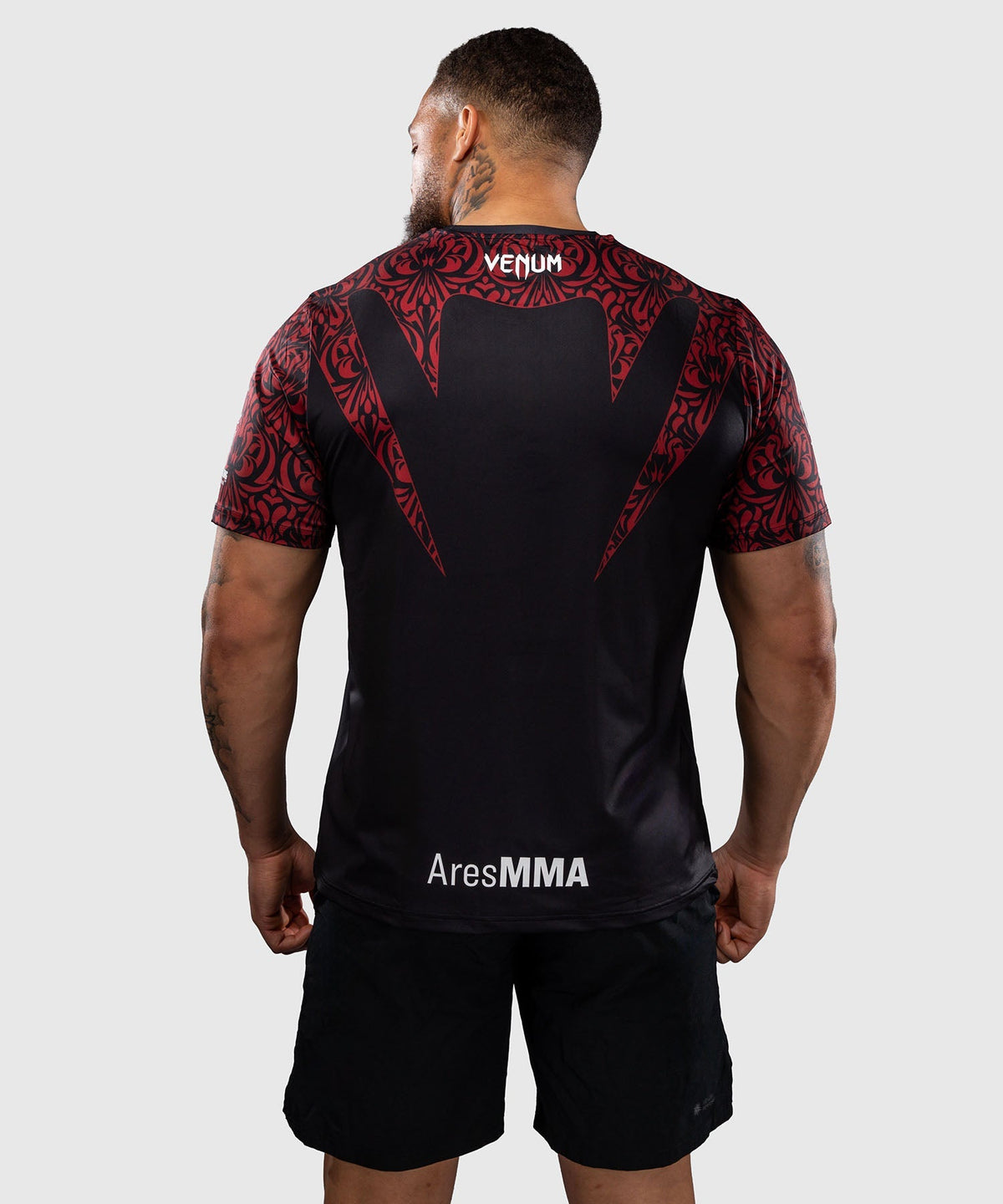 Venum T-Shirt Bulgarian Top Team - Schwarz/Rot
