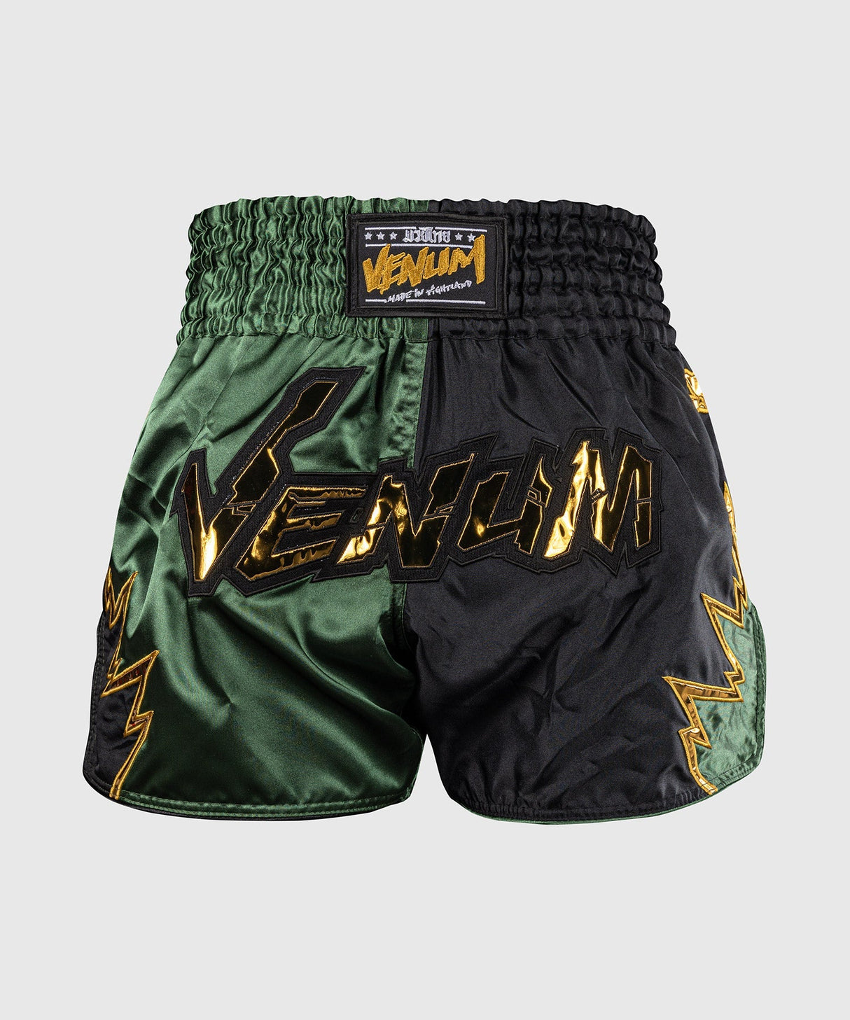 Venum Inferno 2.0 Muay Thai Short Schwarz/Khaki - Vorderansicht