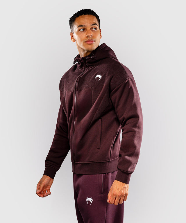 Venum Trainingsjacke Attack Fleece & Weave - Bordeauxrot