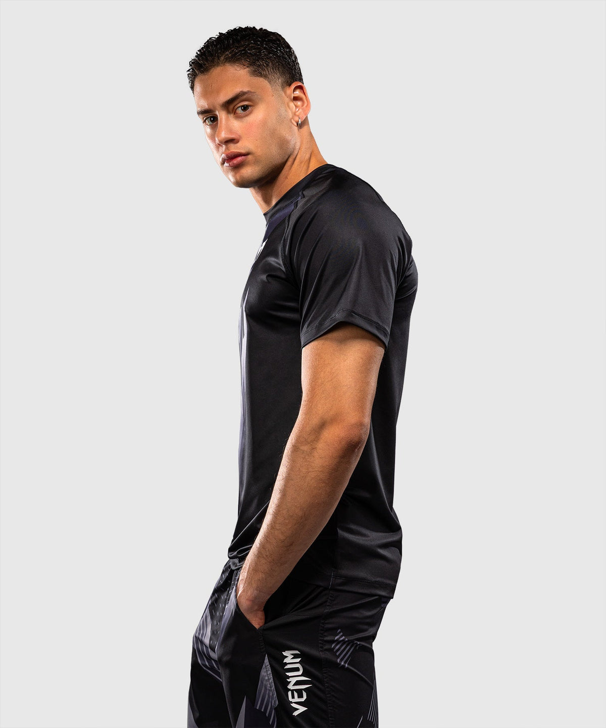 Venum T-Shirt No-Gi 6.0 - Schwarz/Weiß