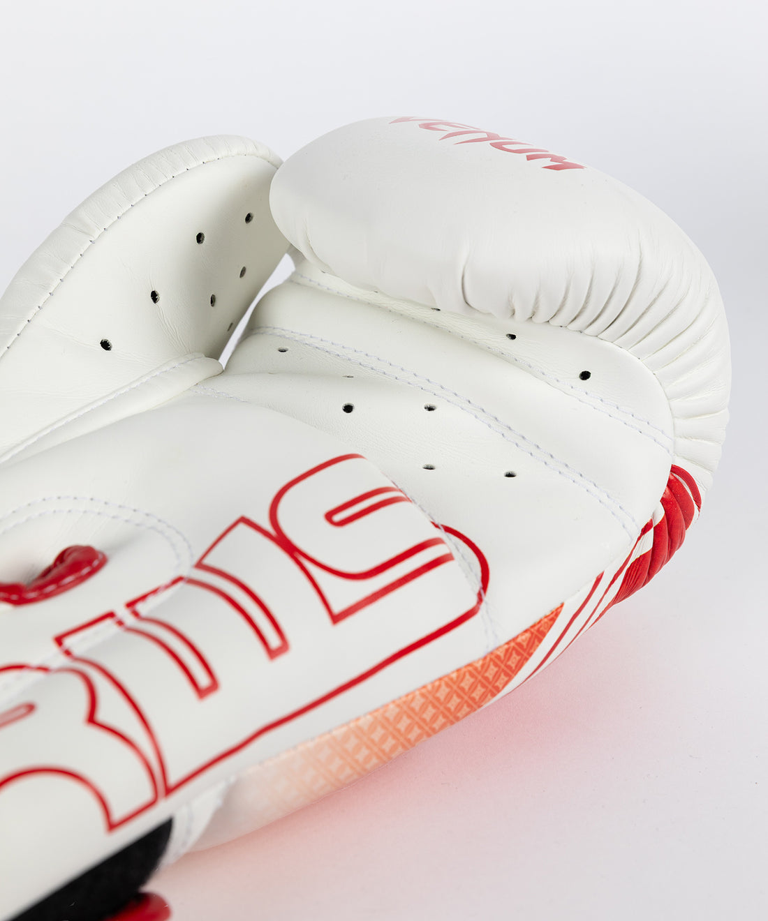 Venum x RWS 2.0 Boxhandschuhe – Weiss/Rot