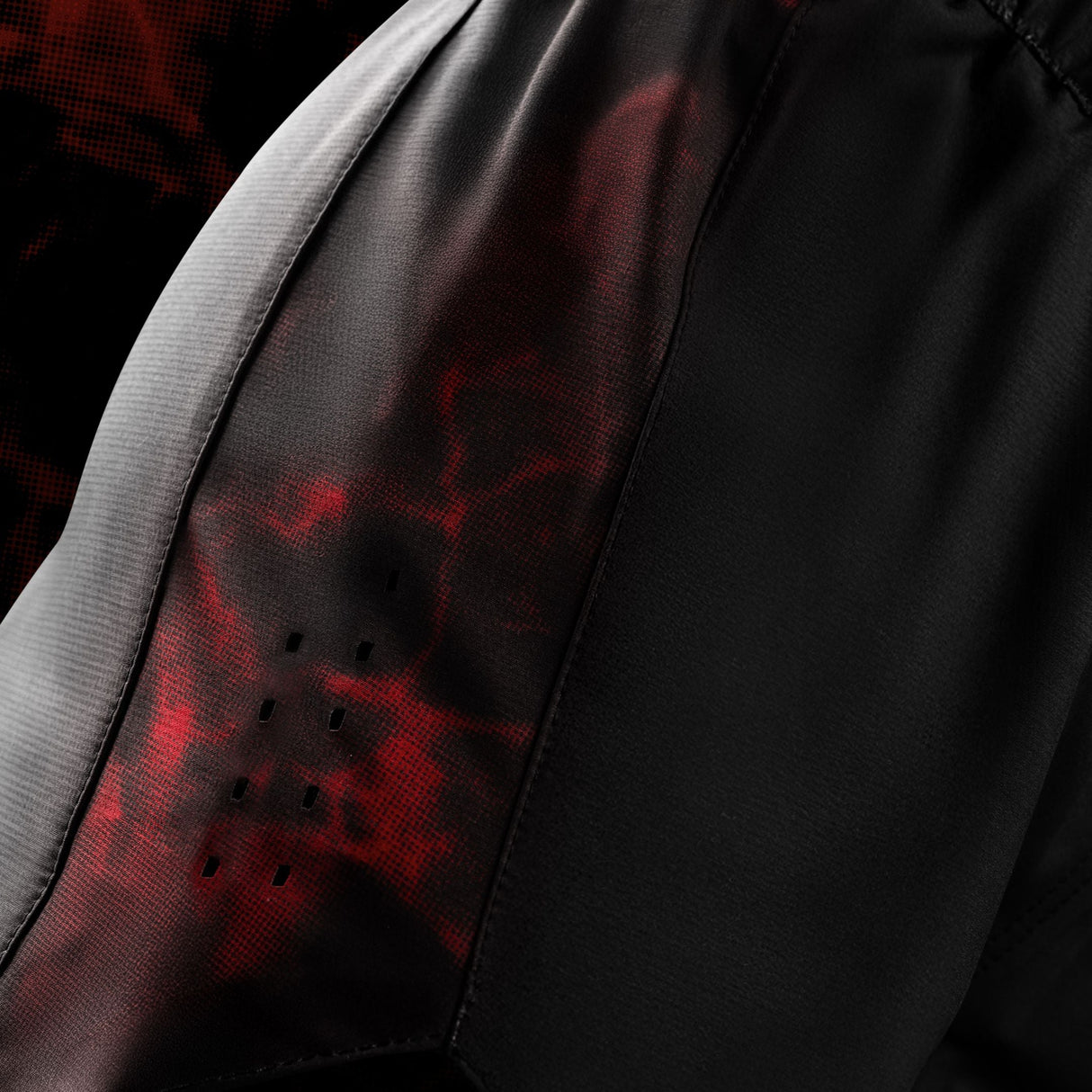 Hayabusa x UFC BJJ MMA Shorts Damen - Schwarz/Rot